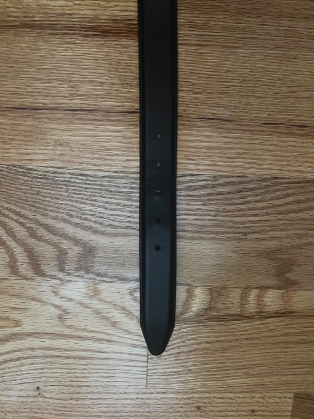 Allen Edmonds Black Leather Men's Belt: Size 36 (USA) or 90 (European)